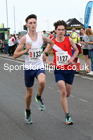Mens under-17s 2021 Northern 6 and 4 Stage and Young Athletes Road Relays, Redcar. Photo: David T. Hewitson/Sports for All Pics